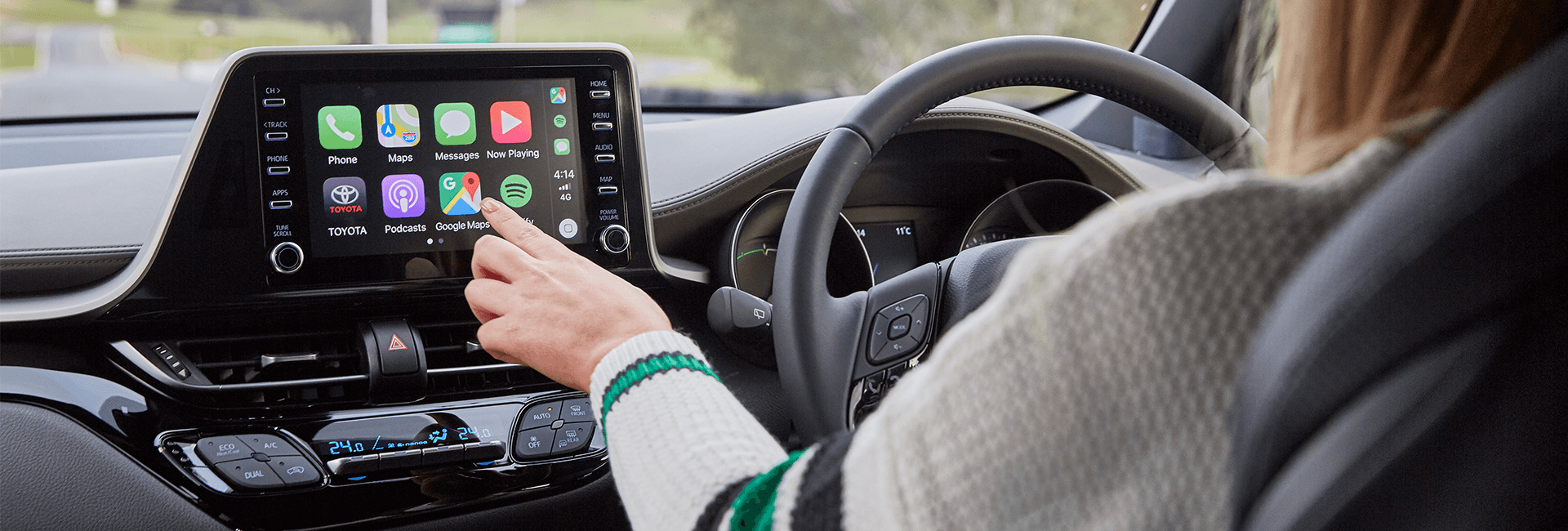 Toyota introduces Apple CarPlay®/Android Auto™ on select vehicles